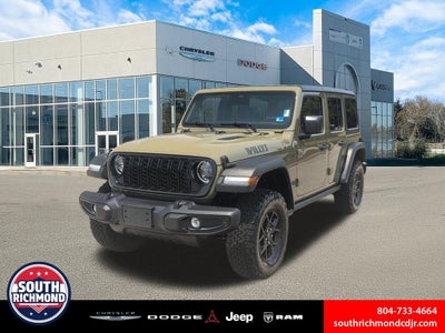 2026 Jeep Wrangler WRANGLER 4-DOOR WILLYS
