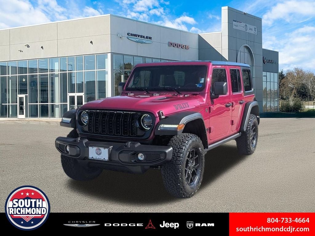 2026 Jeep Wrangler WRANGLER 4-DOOR WILLYS