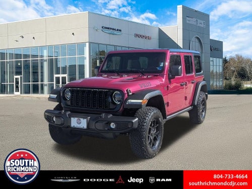 2026 Jeep Wrangler WRANGLER 4-DOOR WILLYS
