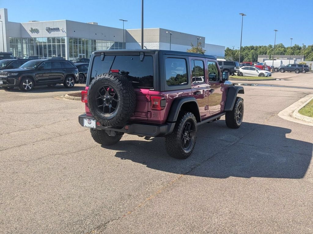 2026 Jeep Wrangler WRANGLER 4-DOOR WILLYS