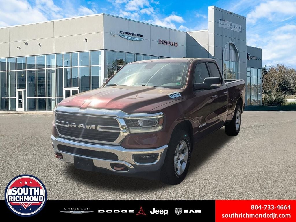2021 RAM 1500 Big Horn Quad Cab 4x4 6'4' Box