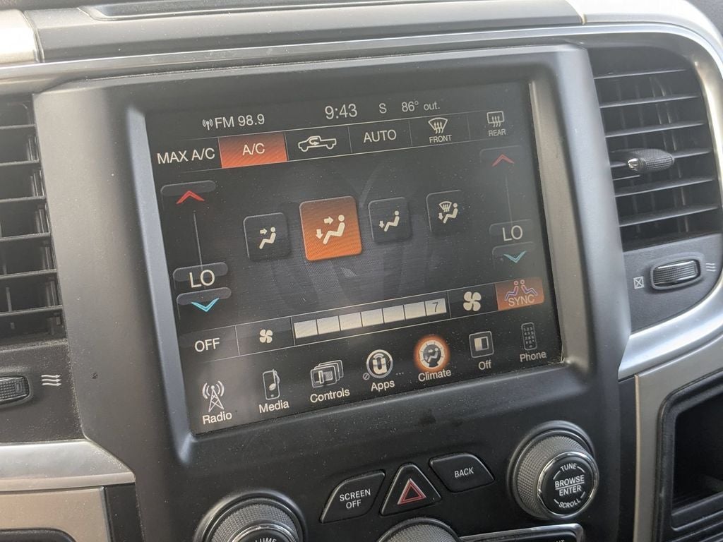 2017 RAM 1500 Big Horn Crew Cab 4x2 5'7' Box