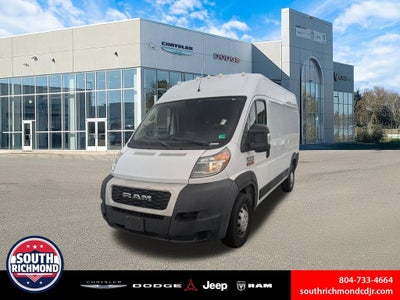 2019 RAM ProMaster 2500 Cargo Van High Roof 136' WB