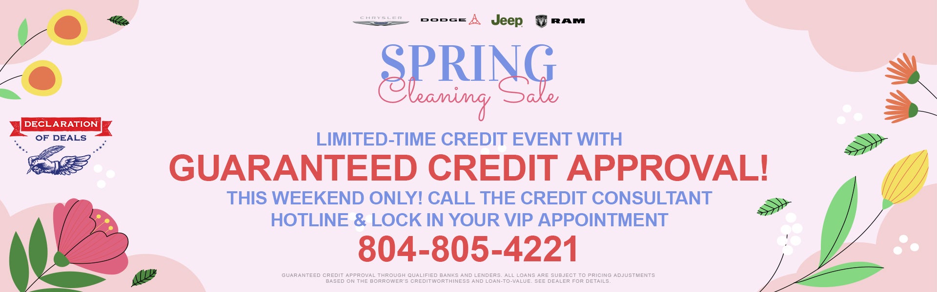Spring Cleaning Sale